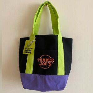 Trader Joe’s Exclusive Mini Canvas Tote Bag Fall 2025